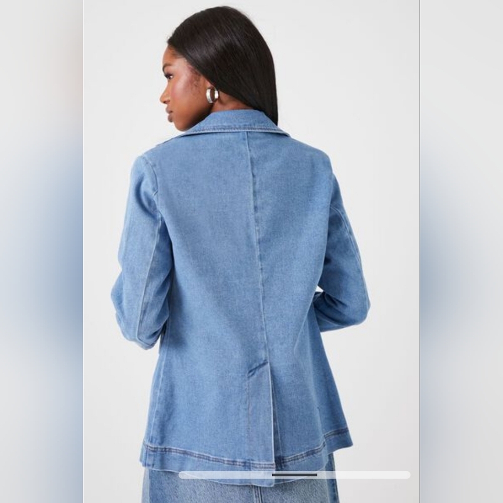 Forever 21 Denim Blazer - Picture 5 of 10